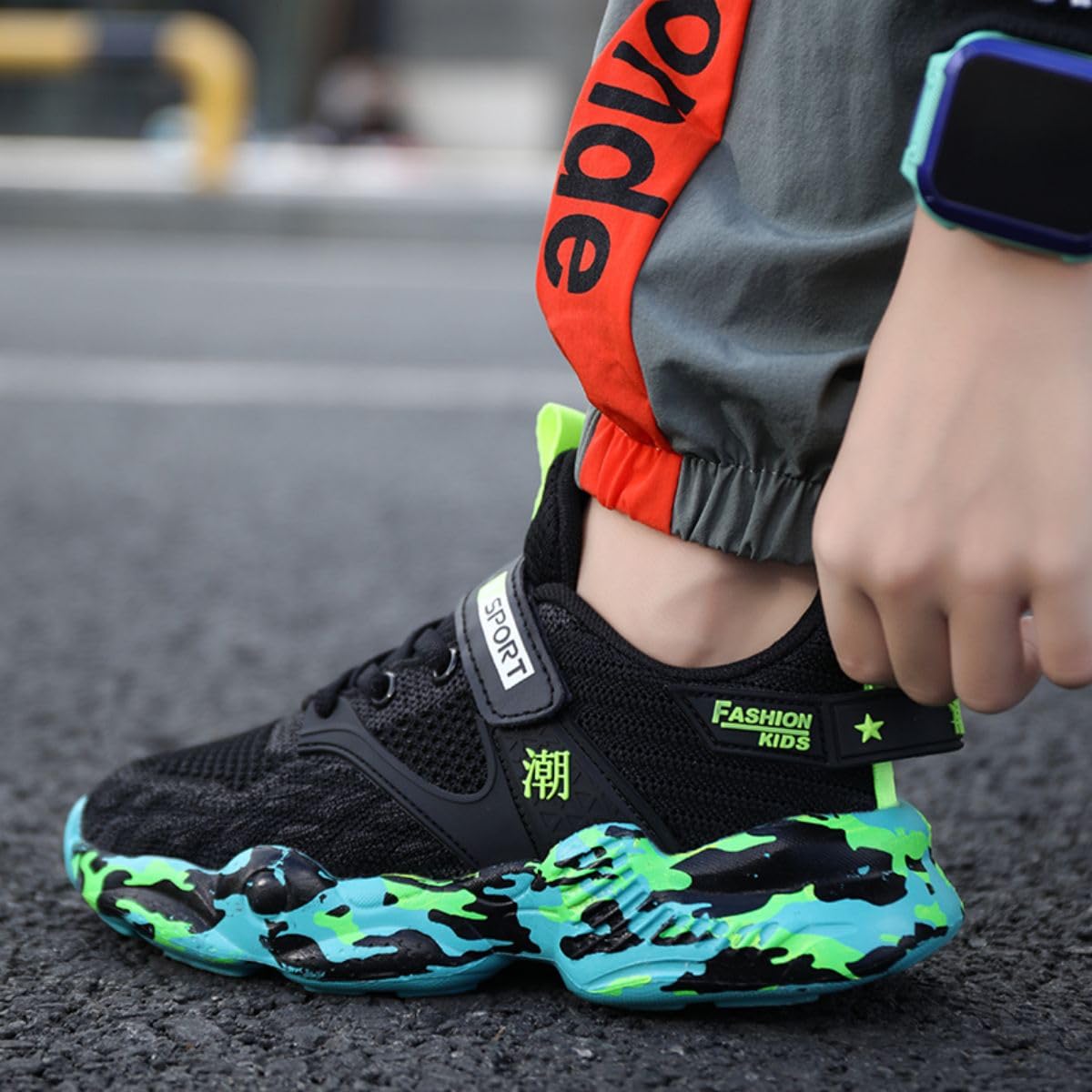 Chaussures de Basket-Ball pour garçons Baskets pour Hommes Chaussures de Basket-Ball doublées Chaussures de Sport Haut de Gamme pour Enfants Unisexes