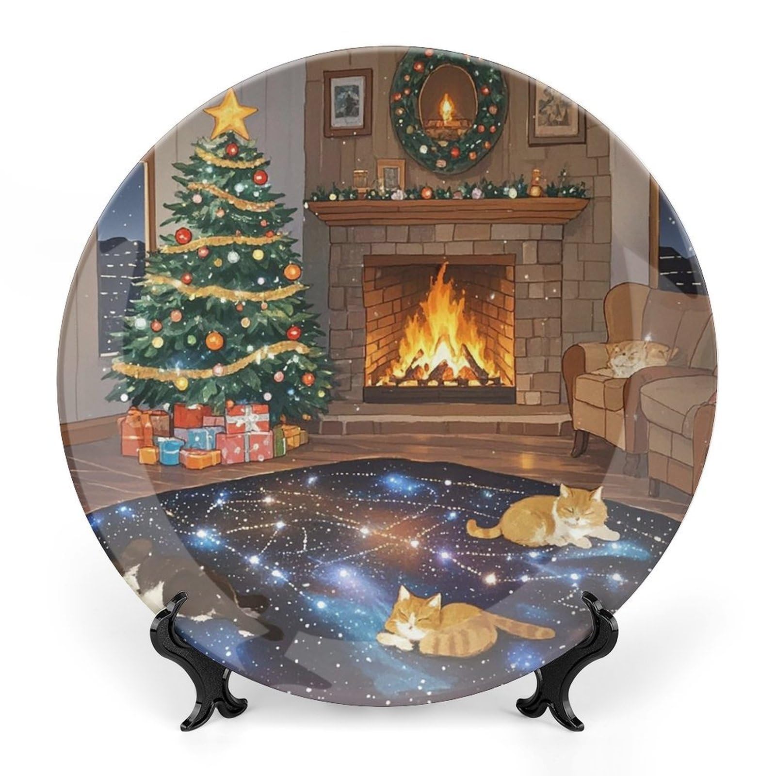 Assiette chaton en porcelaine anglaise pour égayer votre table