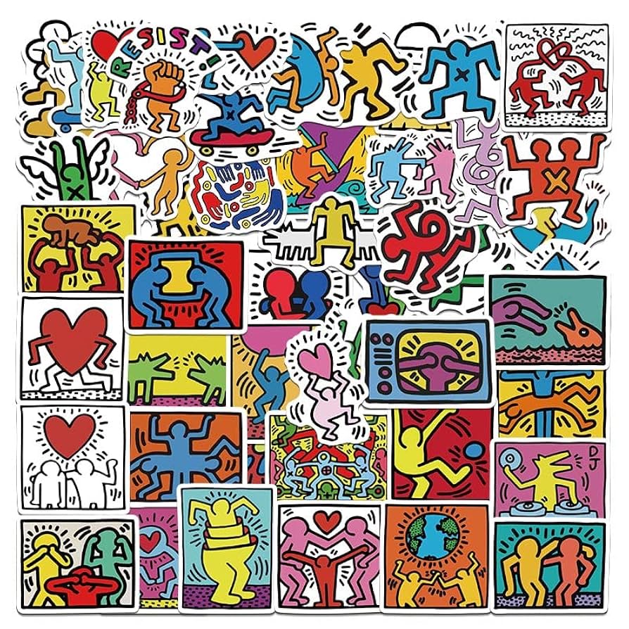 (トミページ) キースヘリングポスター4枚セット トミページ) キースヘリングポスター4枚セット トミページ