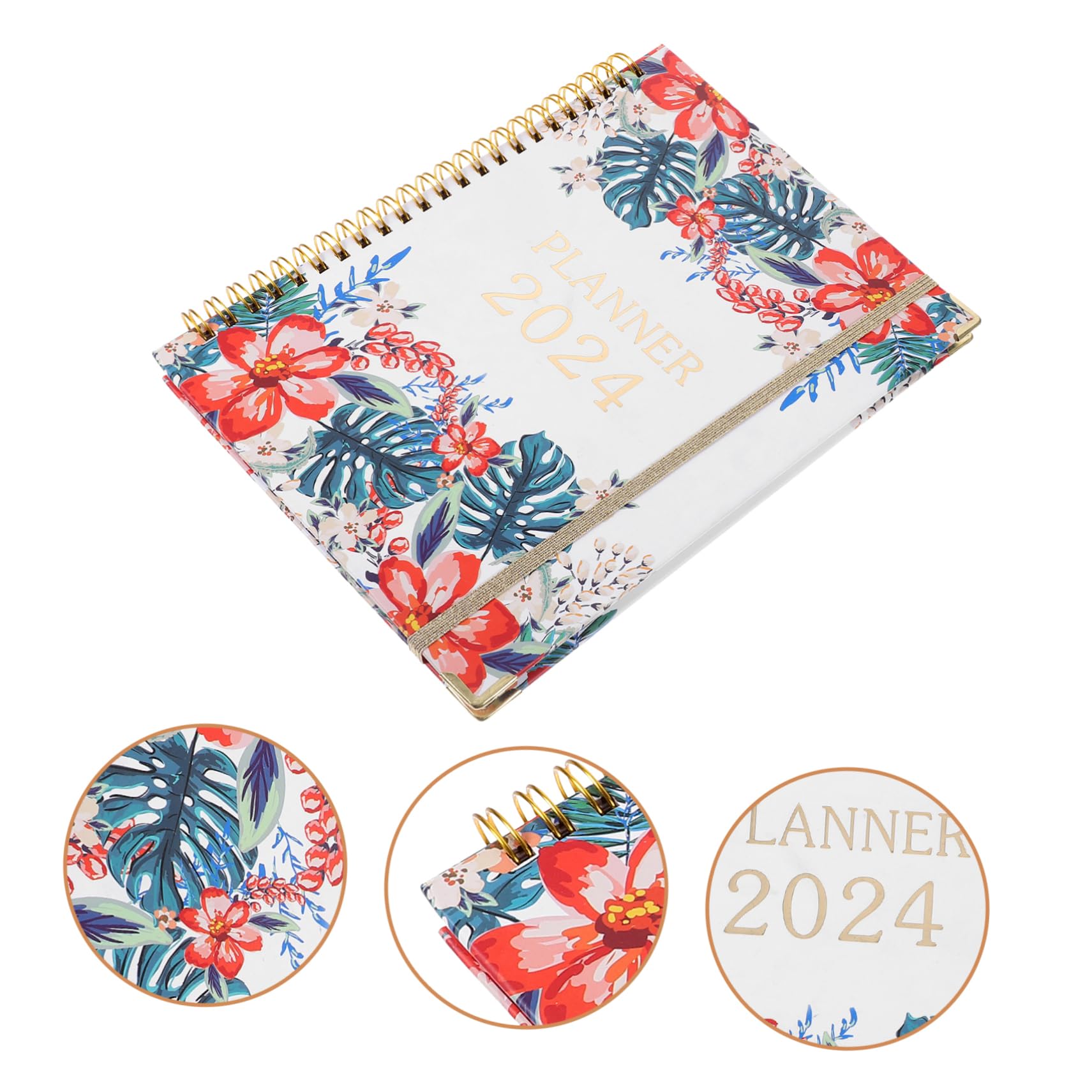 Lurrose 3stücke Office Planner Buch Academic Notizbuch Tragbarer Organizer Für Haushalt Und Büro Für Schüler Und Berufstätige Hochwertiges Design Seiten Für Planung Und Notizen