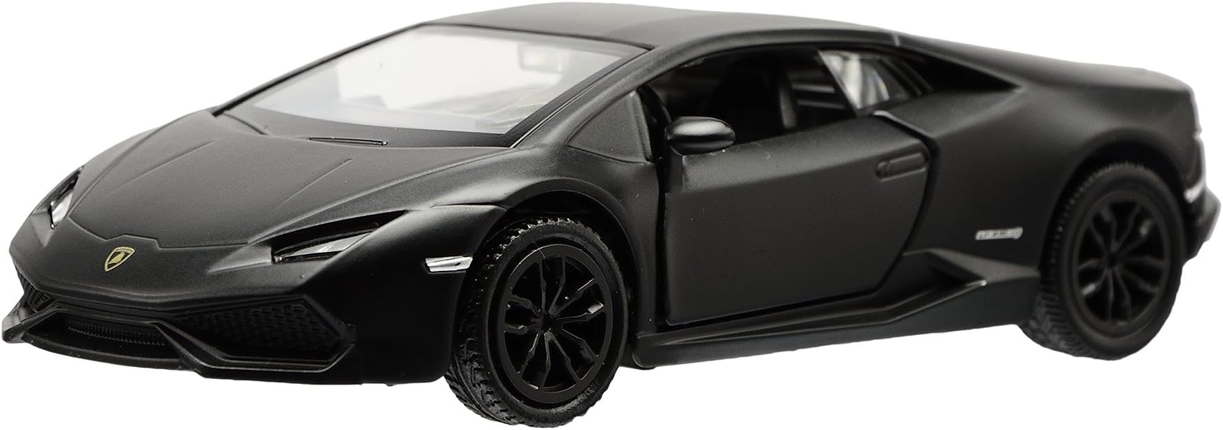 RMZ Metal Lamborghini Huracain Car, Pack of 1, Matte Black