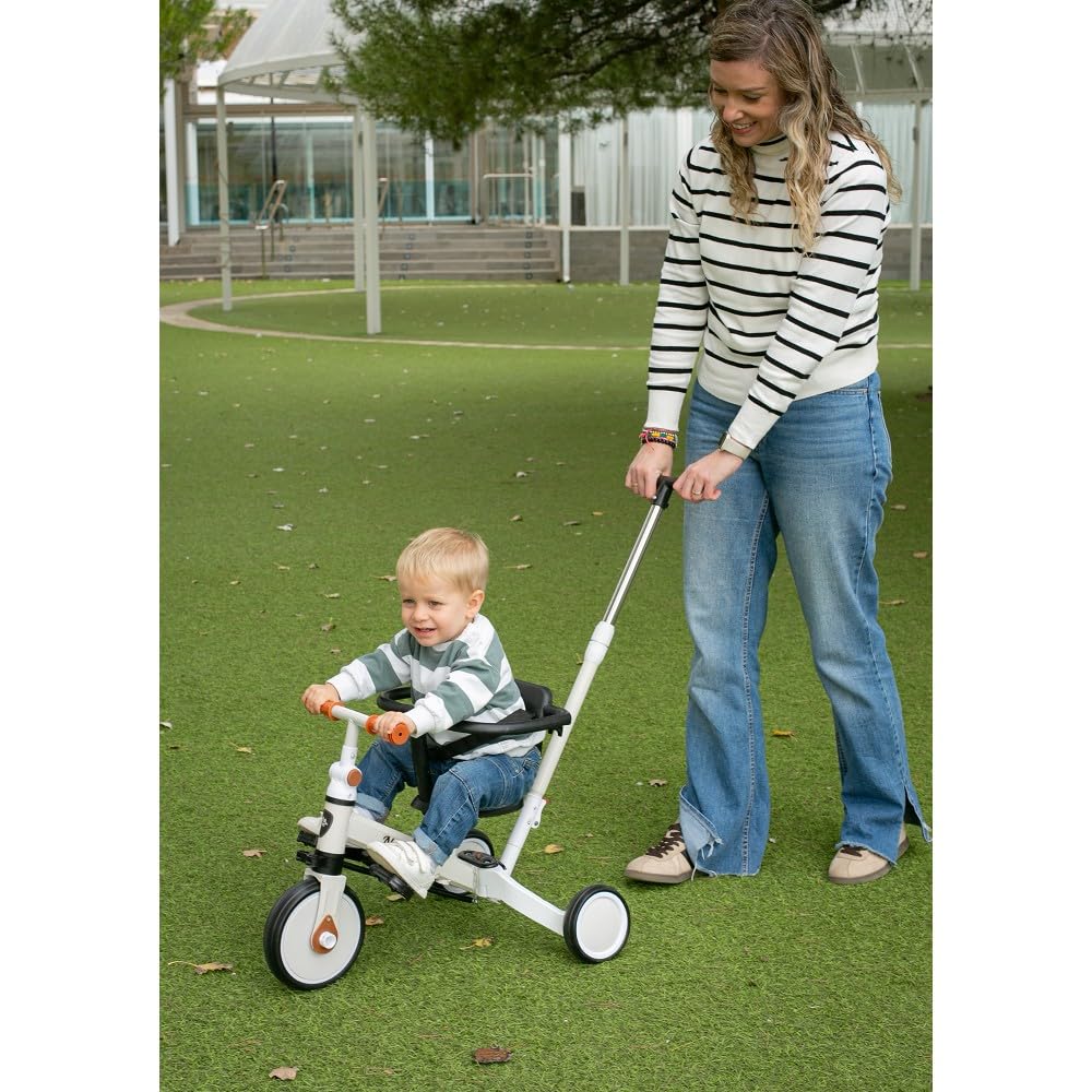 Interbaby Norby: 5 in 1 Dreirad und Laufrad mit Verdeck, 1 bis 5 Jahre