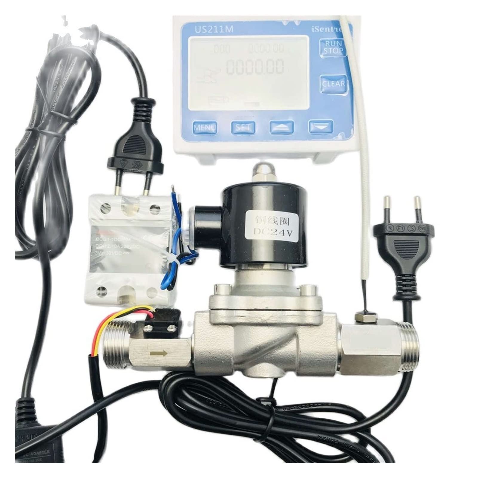 Contrôleur Contrôleur quantitatif de Machine avec électrovanne SUS304 24V