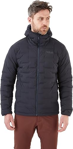 Miniatura 9 de Rab Sudadera con capucha elástica Cubit para hombre, chaqueta ligera para senderismo, escalada y esquí