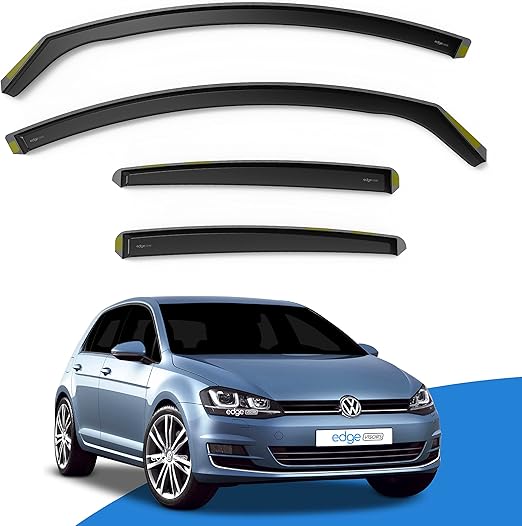 EdgeVisors Wind Deflectors Set Fits VW GOLF MK7 20122020 5 Door