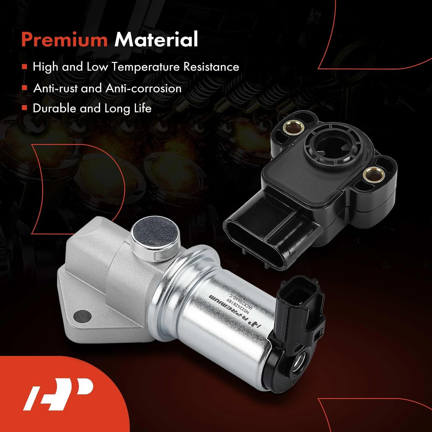 A-Premium Idle Air Control Valve IAC + Throttle Position Sensor TPS Compatible with Ford Explorer 1995-1997, Mustang 1999/2001, Ranger 1995-2001, Aerostar 1996-1997 & Mazda & Lincoln Continental