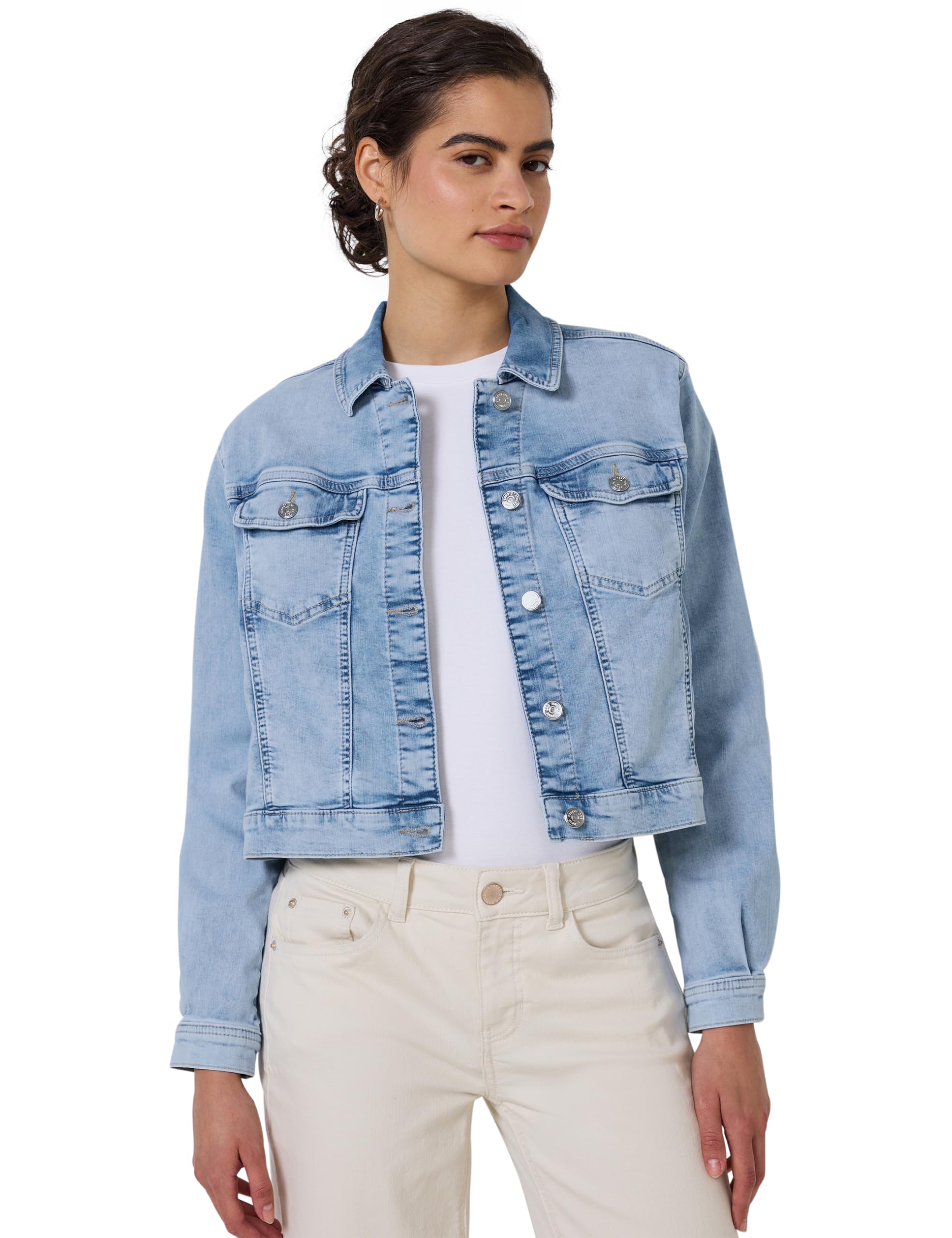 Jeans Bleach Wash Street One Studio vaqueros claros de mujer 6