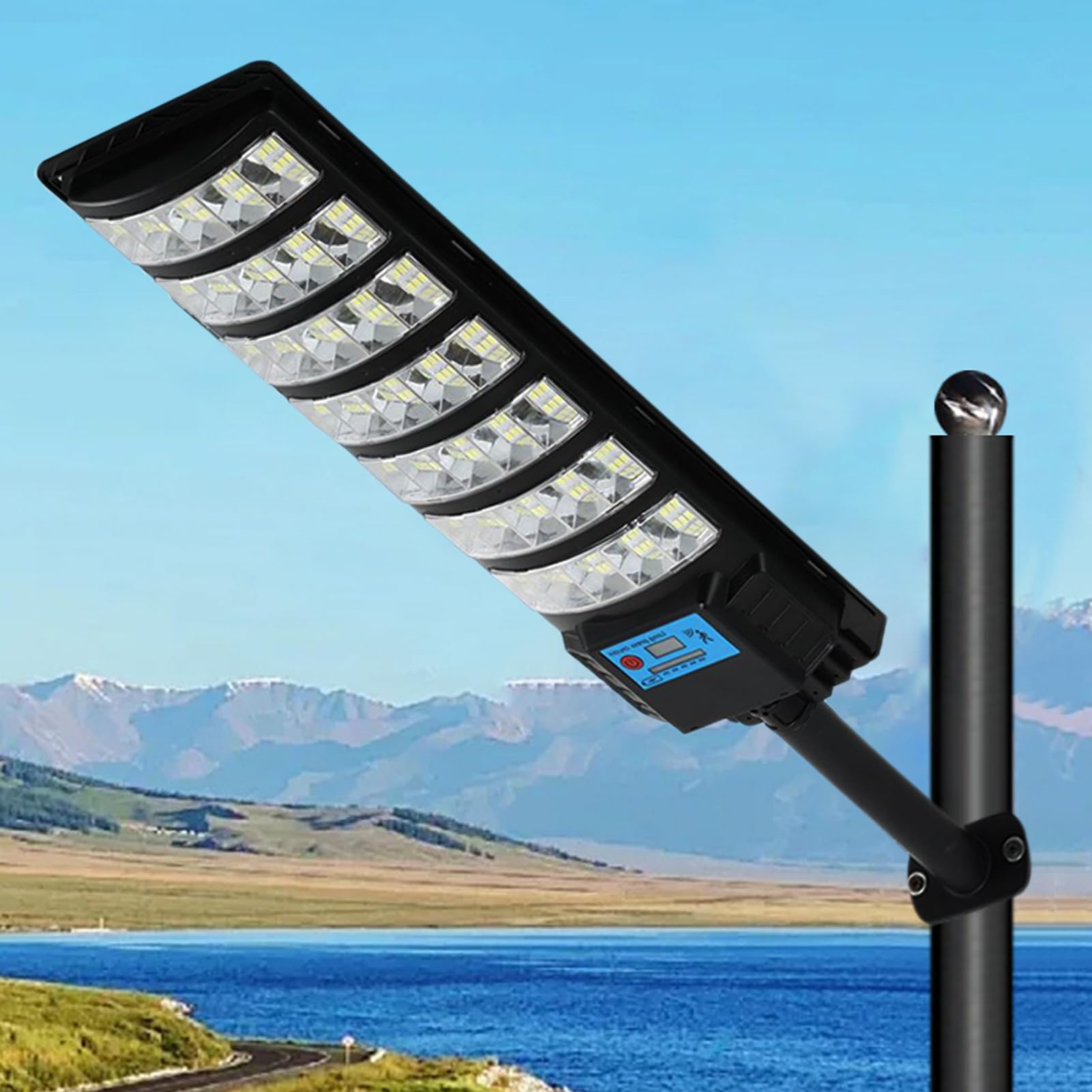 Lampade da terra solare all'aperto Dal tramonto all'alba Telecomando Sensore