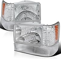 Vista 8 de Spec-D Tuning 2LBCLH-GKEE93JM-RS Negro Faro (Combo: 93 – 98 Grand Cherokee con luces de esquina y luces de defensa)