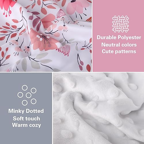 Miniatura 3 de Rquite Funda de asiento de automóvil para bebé, cubierta de asiento de automóvil Minky para niños y niñas, cubierta cálida para asiento de