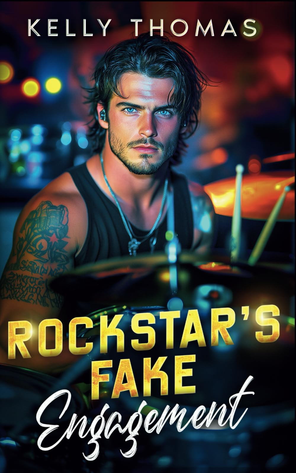 Rockstar’s Fake Engagement: A Billionaire Forced Proximity Romance (Wild Band Rockstars)