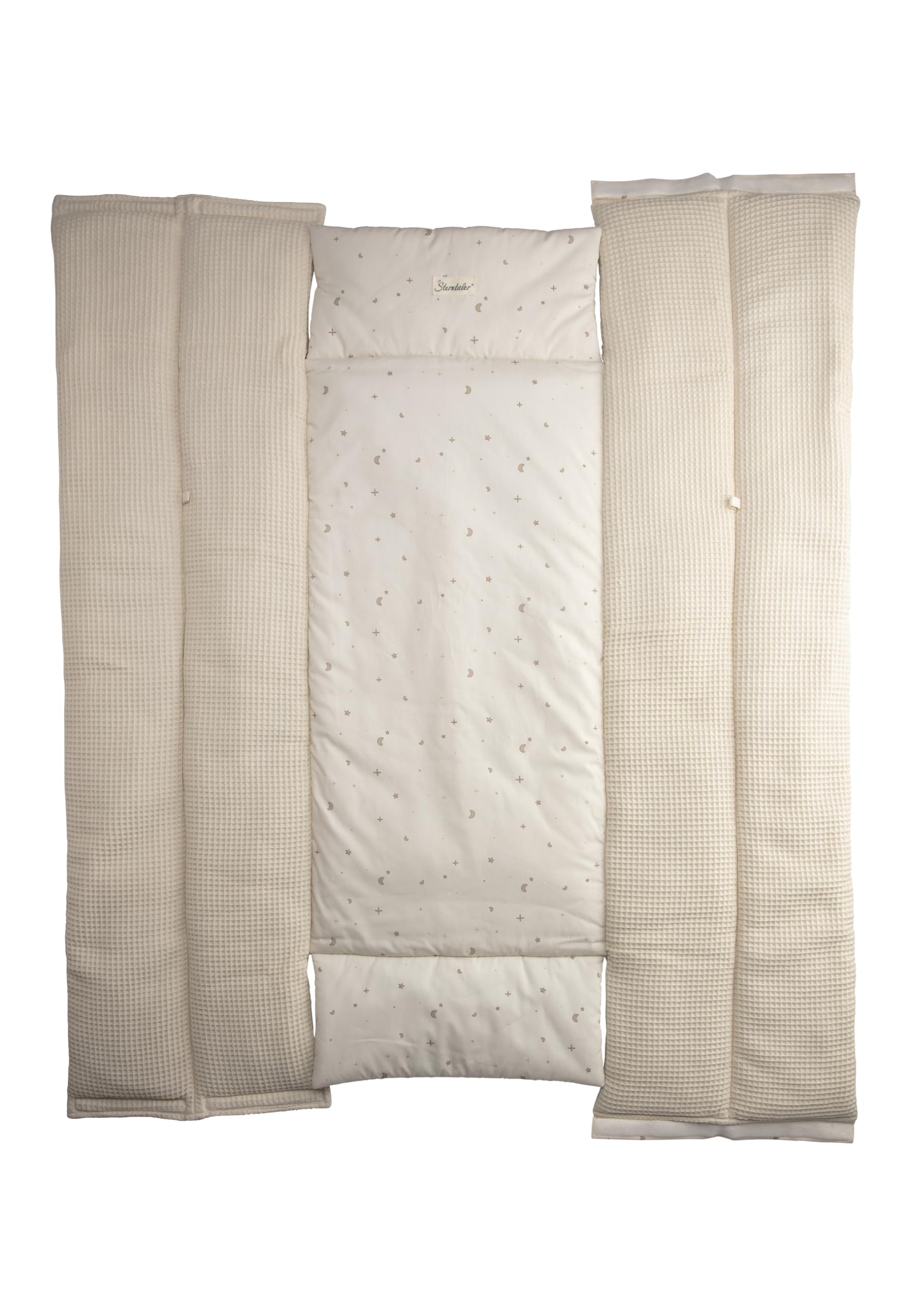 Babynest Ente Edda Lou zum Wenden, Kuschelnest für Neugeborene, als Krabbeldecke nutzbar,