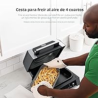 Vista 7 de Parrilla de interior Ninja DG551 Foodi Smart XL 6 en 1 con freír al aire, asar, hornear, rostizar y deshidratar, termómetro inteligente Foodi Smart