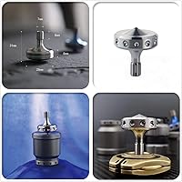 Vista 6 de Joytech Giroscopio giratorio de precisión de acero inoxidable para matar el tiempo, metal antigravedad, juguete de equilibrio T017