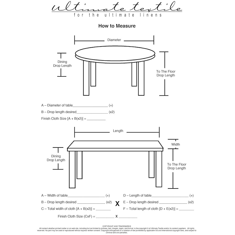 Amazon｜Ultimate Textile プリント模様 楕円形テーブルクロス