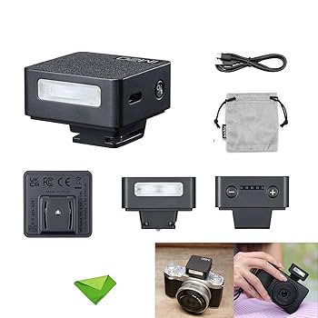 一眼レフカメラ、ミラーレスカメラ対応！ストロボ！スピードライト！カメラマン必須！ Amazon | Godox iM20 ミニフラッシュスピードライト Canon、Sony