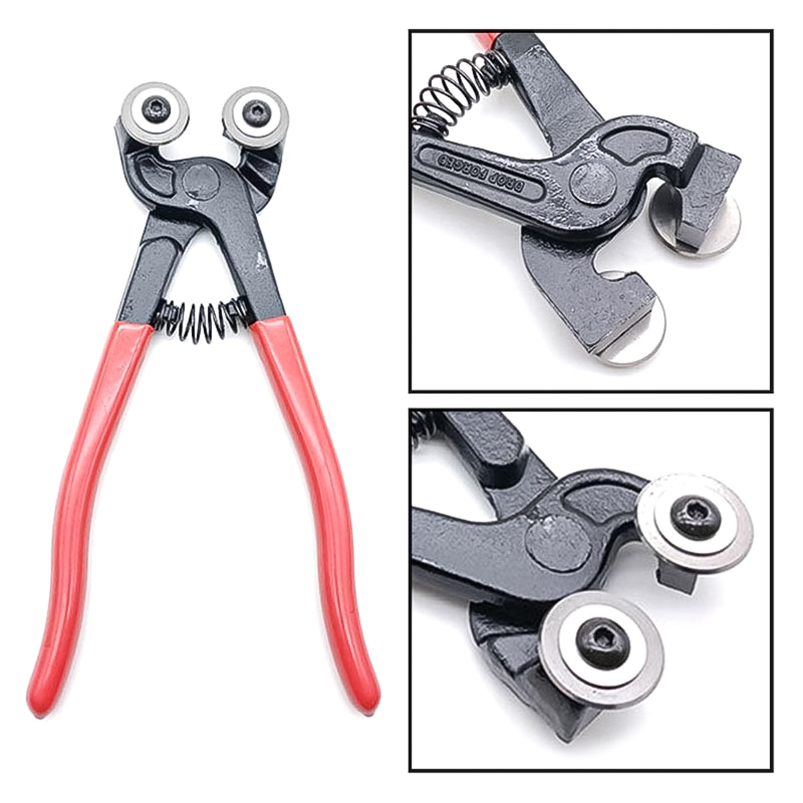 Pinza per Tagliare Piastrelle, Taglia Mosaico, Pinza Tagliapiastrelle in Ceramica, per Ceramica, Altri Materiali Vari, Tessere di Vetro Tagliato (Rosso)