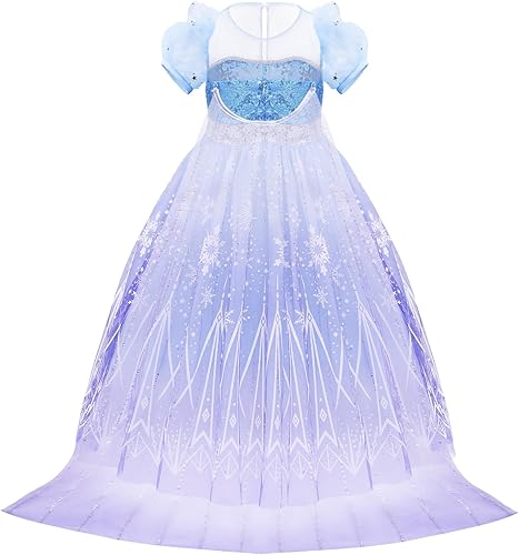 Miniatura 6 de Latocos Disfraz de princesa para niñas y niños pequeños, paños de vestir de princesa para niñas pequeñas, regalos de cumpleaños de Halloween