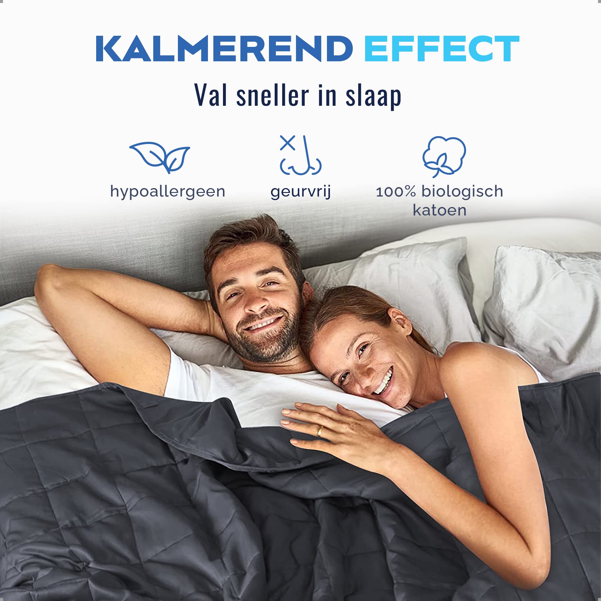 Gewichtsdecke 7kg - Fr Personen zwischen 60 und 85kg - 4 Jahreszeiten  Schwertedecke - OEKO-TEX Baumwolle - Gravity/Weighted Blanket - Inkl. Bambus  Minky Decke - 150x200cm : Amazon.de: Kche, Haushalt & Wohnen
