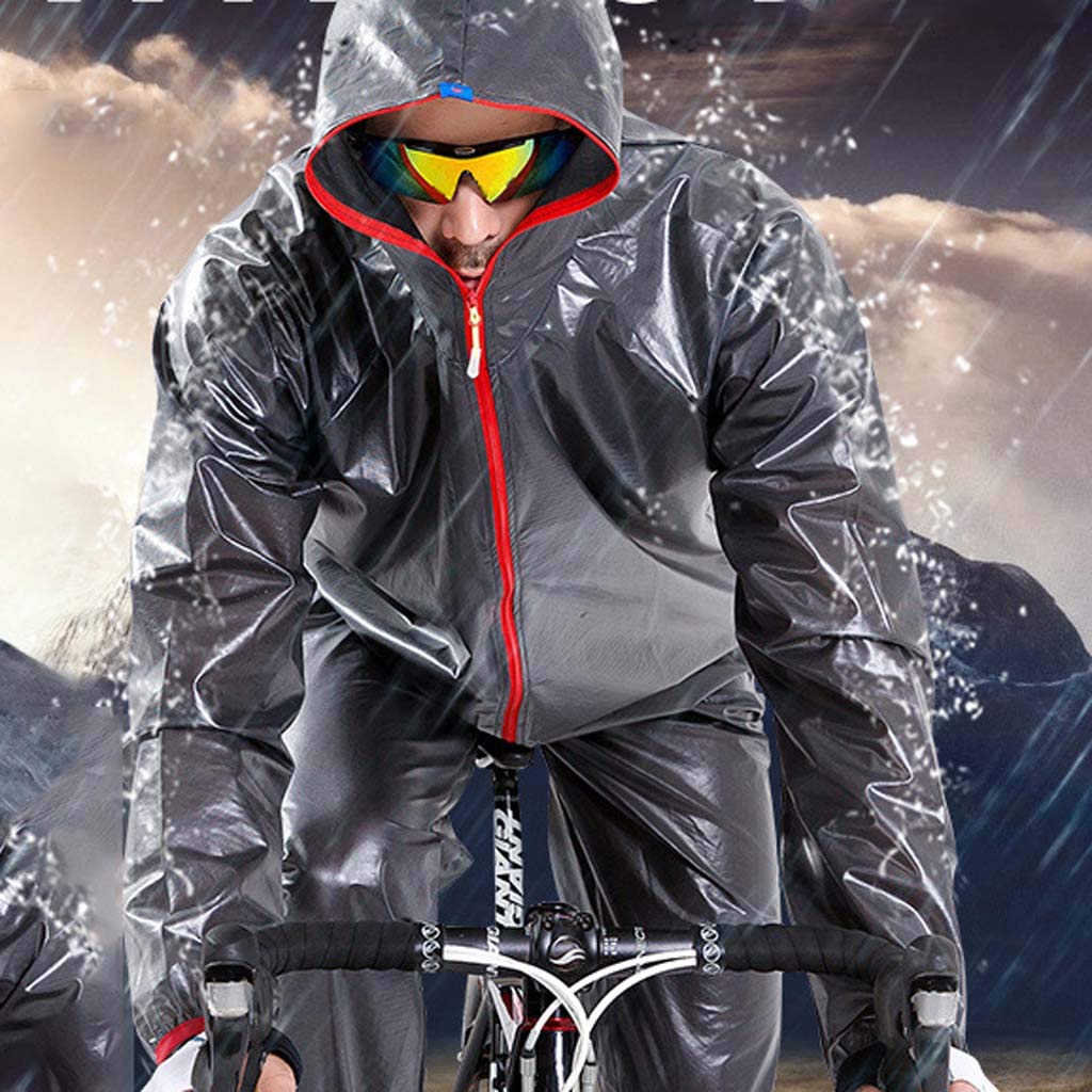 Ensemble de vélo imperméable et coupe-vent avec protection solaire - 5