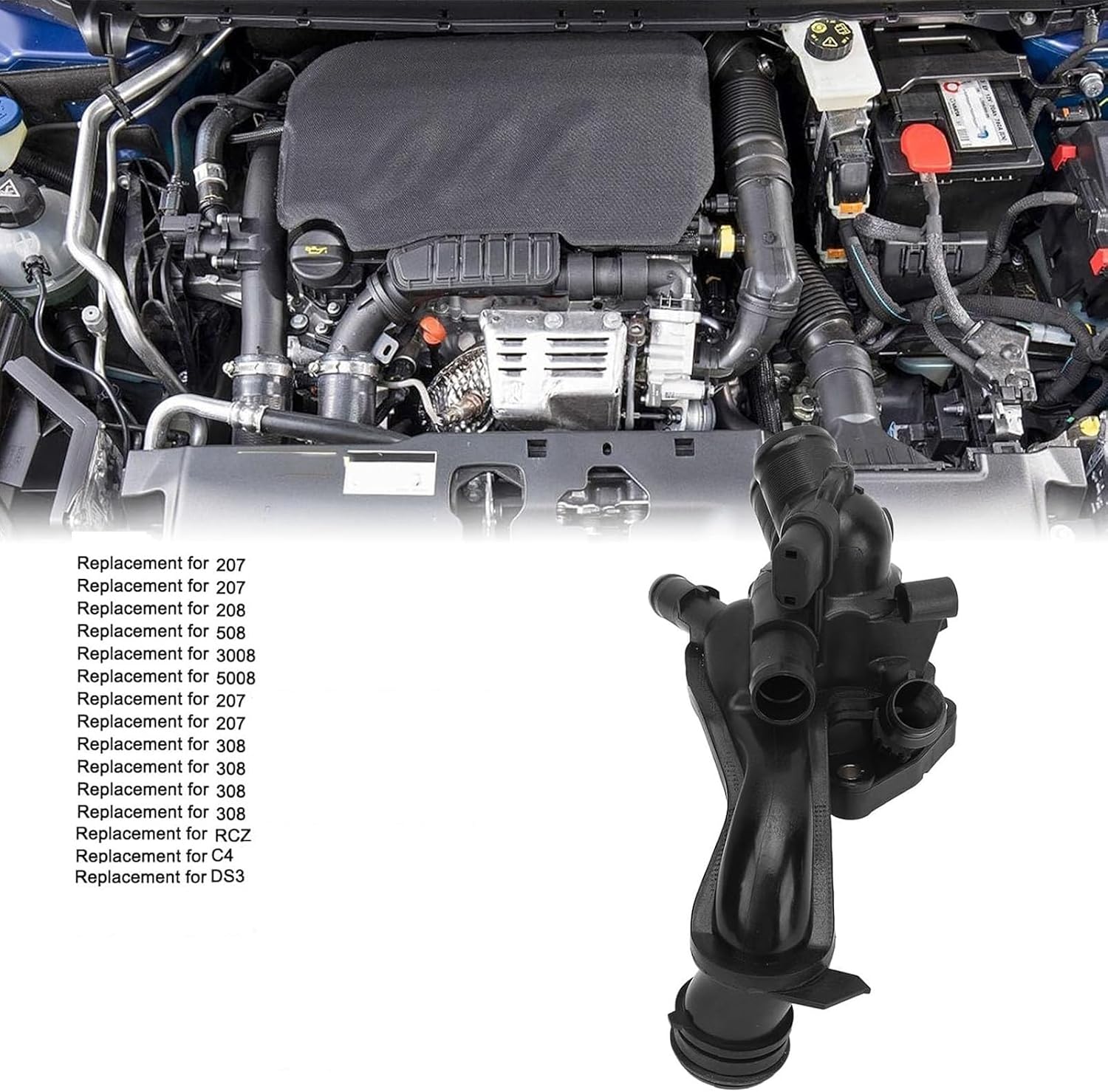 R55 R56 R57 1336CC エンジン冷却液 【エンジンエアインテークボックスエアインテークホース】 センサー付き エンジン冷却液