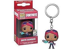 Funko Fortnite Brite Bomber Pocket Pop! Keychain: Multicolor