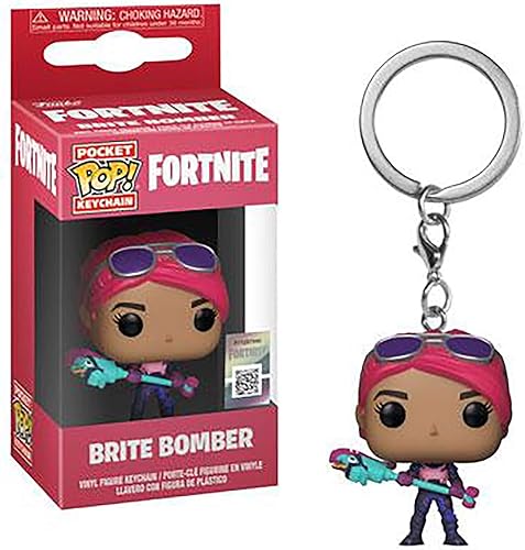 Funko 36969 Pop! Llavero: FortniteBrite Bomber, Multicolor