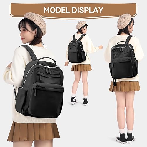 Miniatura 2 de Mochila de transporte diario para mujer, negro (C-BLACK), Moda