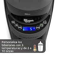 Vista 3 de Baby Brezza Formula Pro - Máquina dispensadora de fórmula avanzada – Mezcla automáticamente una botella de fórmula caliente al instante – Haz