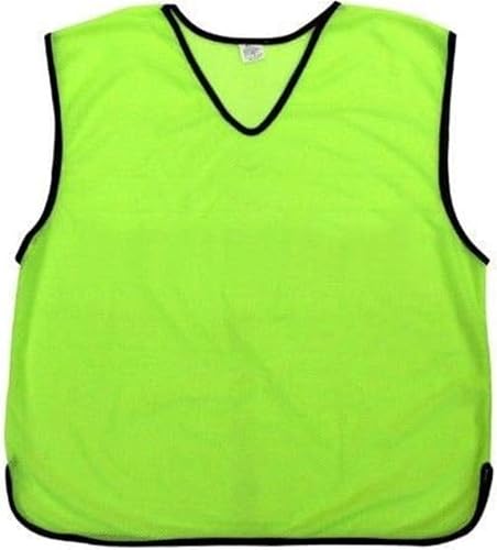 Pack of 10 x FOOTBALL NET BALL RUGBY HOCKEY CRICKET MESH TRAINING SPORTS BIBS Junior Sizes
