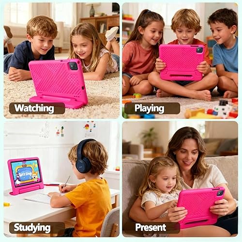 Miniatura 3 de Iconiotk Tablet Android de 15 Pulgadas para Niños, Tabletas de 11 Pulgadas con CPU Octa-core, Tablet Android con WiFi 6, Octa-Core, Control Parental