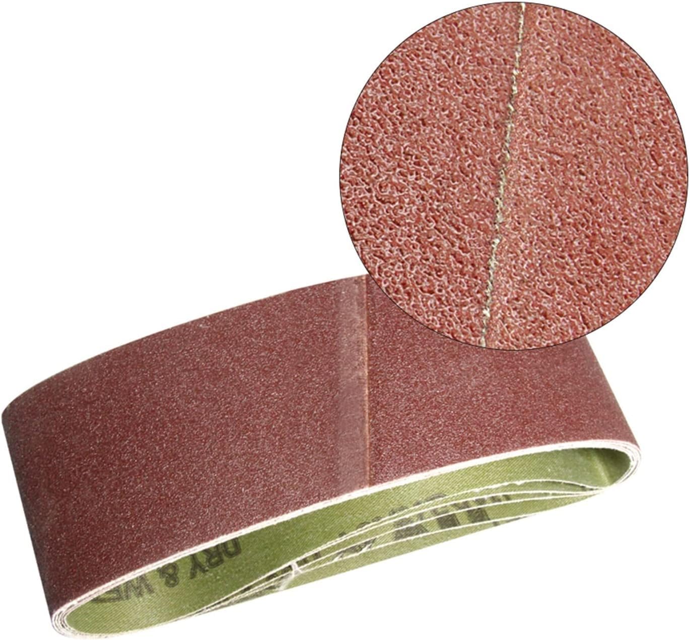 nastro abrasivo, 15 pezzi 75 x 533 mm Nastro abrasivo Utensili for la lavorazione del legno Ossido di alluminio Carta vetrata Rettifica for metalli Lucidatura Grana 60~240 for la lavorazione del legno