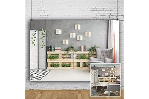 YongFoto Virtual Background Backdrop for Home Office