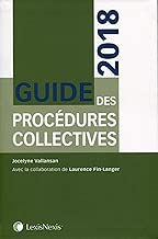 Download Guide des procédures collectives 2018 PDF