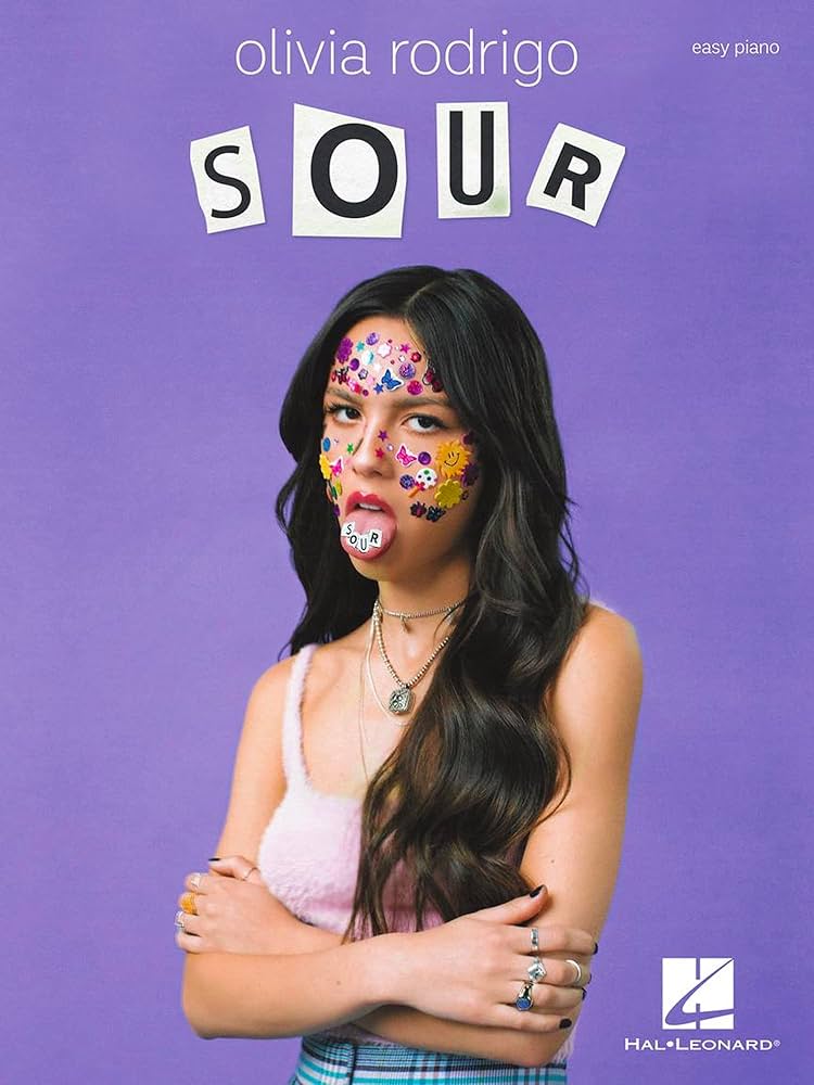 Olivia Rodrigo - Sour | Easy Piano Songbook with Lyrics and