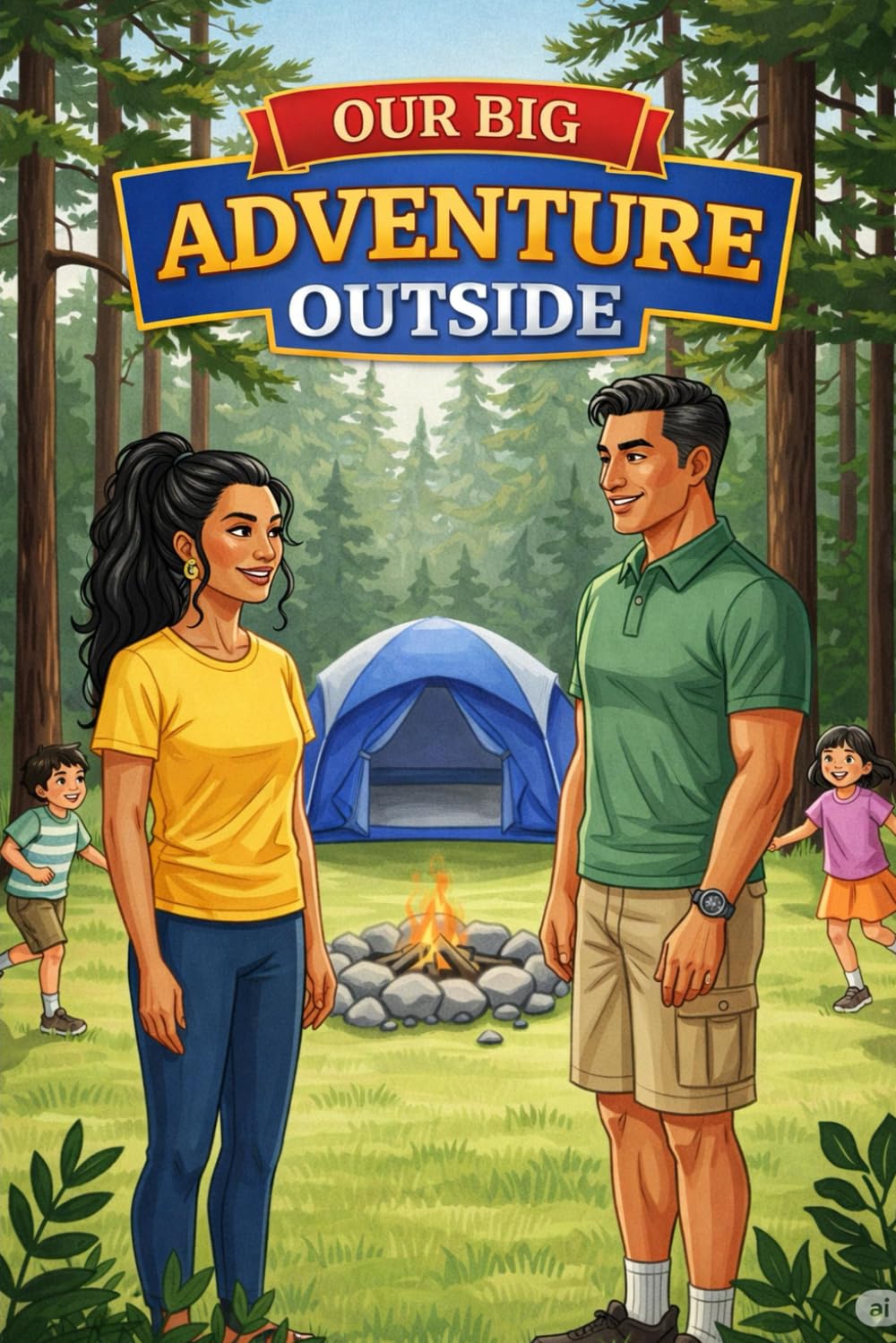 Our Big Adventure Outside: A Delightful Journey into Nature's Playground for Young Explorers