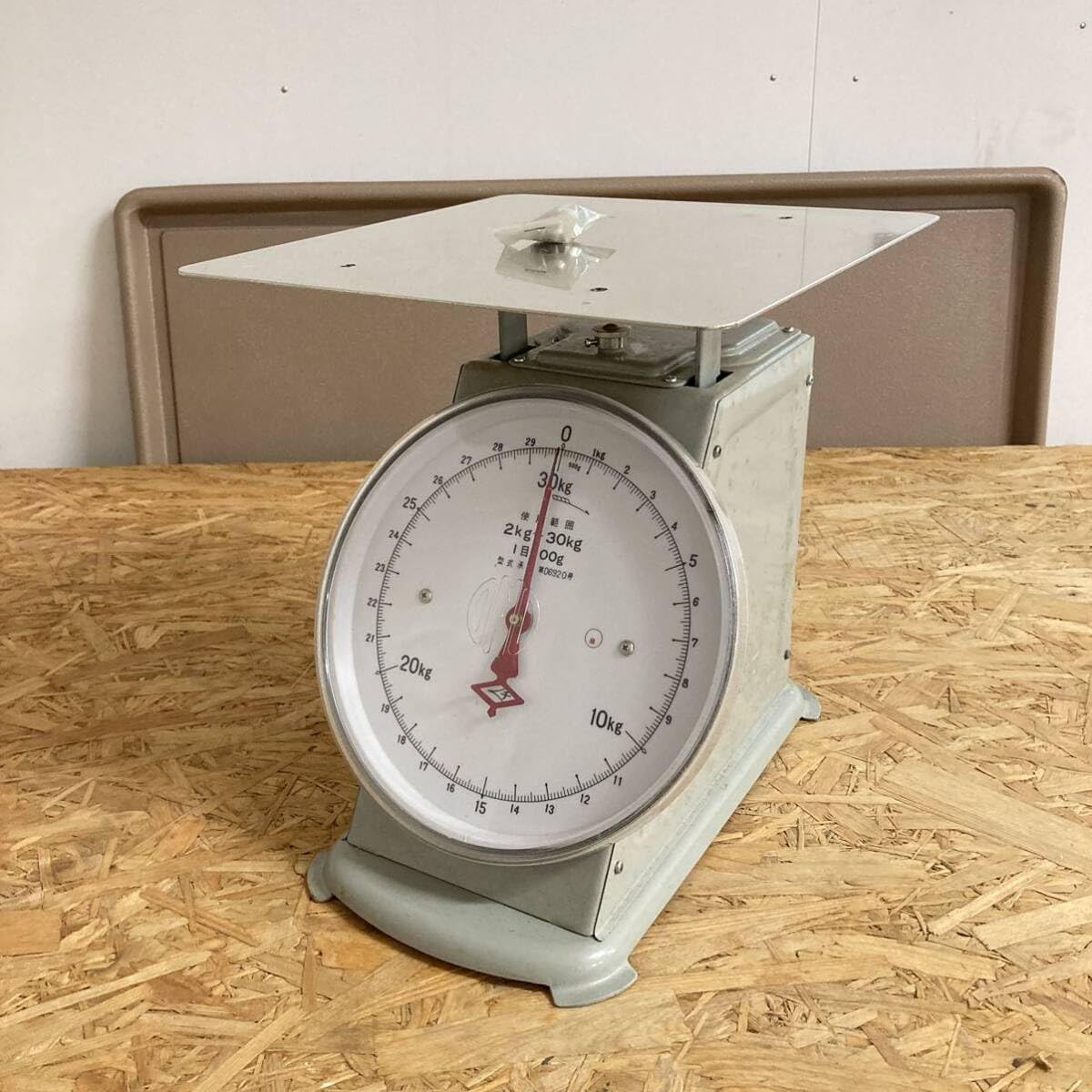 最大30kg 上ざらはかり レトロ 大型上皿はかり 30kg SDX-30 検定品 計量器専門店 はかりの三和屋