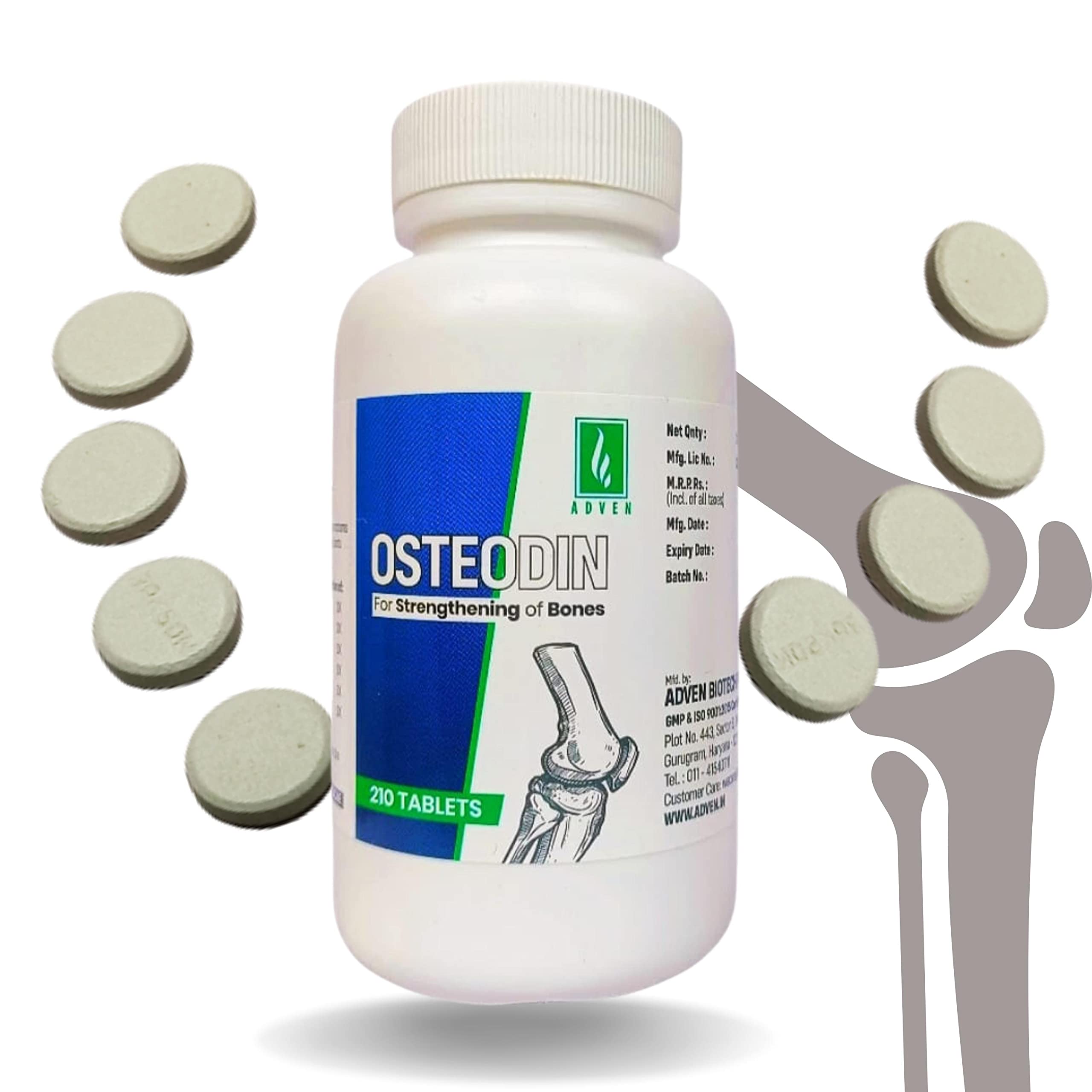 Osteodin tablets || Pack of 1 (210 tablets) (B0CG26XSWH) Amazon Price History, Amazon Price Tracker