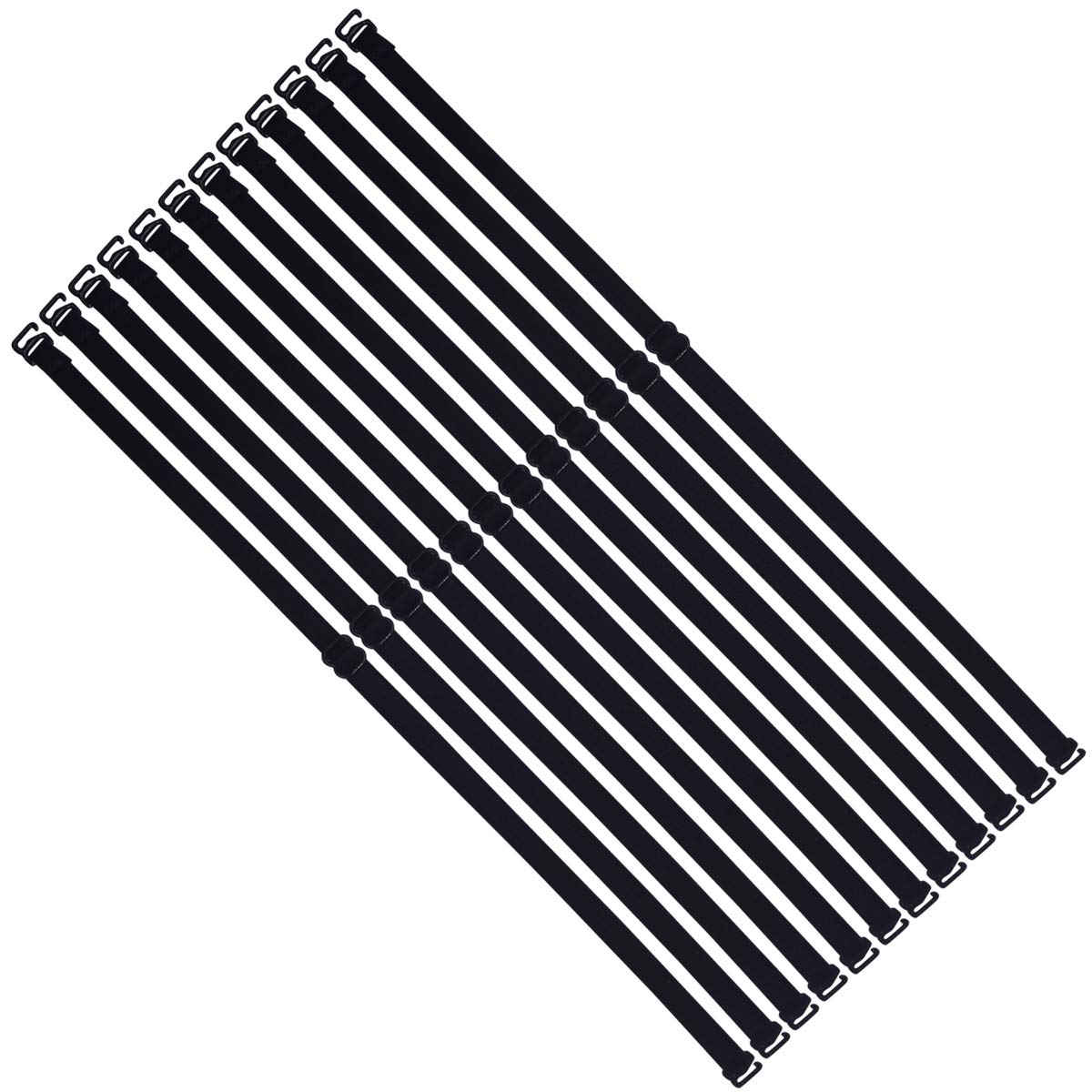 Shoulder Bra Straps Replacement 12mm 15mm 18mm Width Elastic Adjustable Removable Multi Color