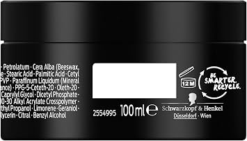 Syoss Invisible Hair Styling Paste Medium Control Light Shine 100ml