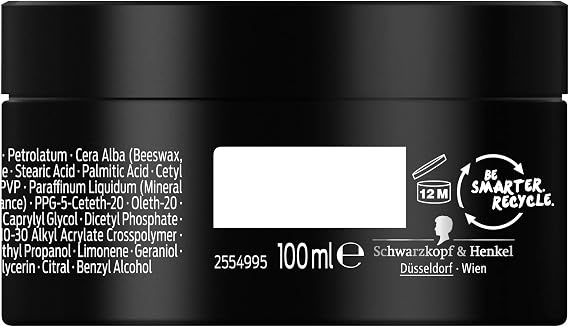 Syoss Invisible Hair Styling Paste Medium Control Light Shine 100ml