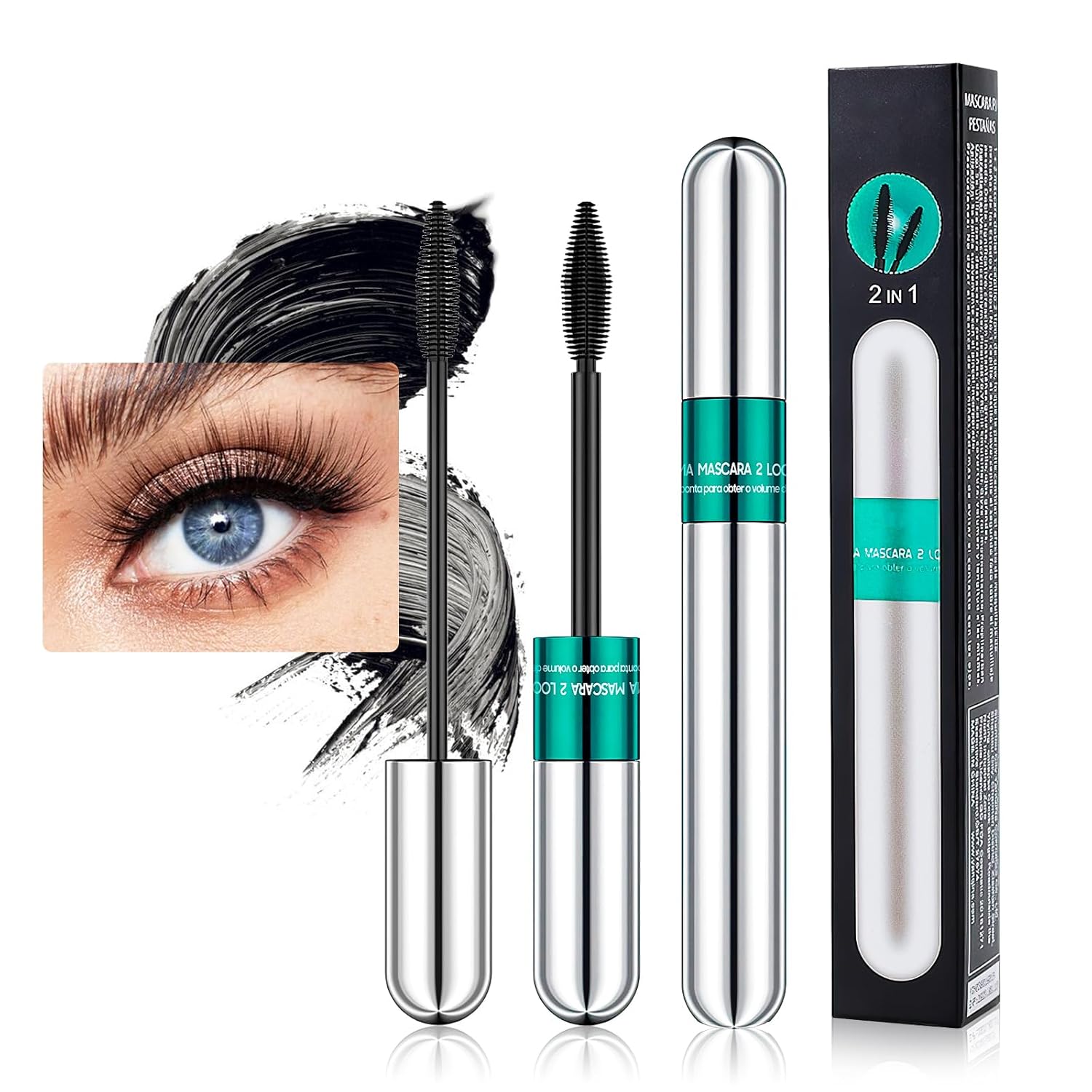 Mascara Black Volumizing and Lengthening, 21 Waterproof