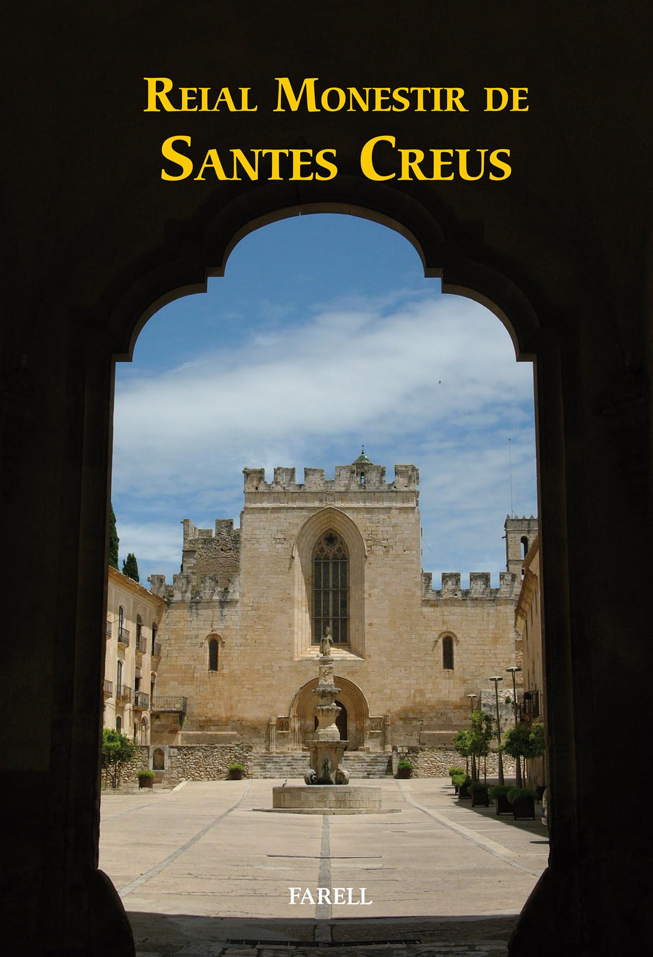 Affiche Reial Monestir de Santes Creus en édition d'art limitée pour salon élégant
