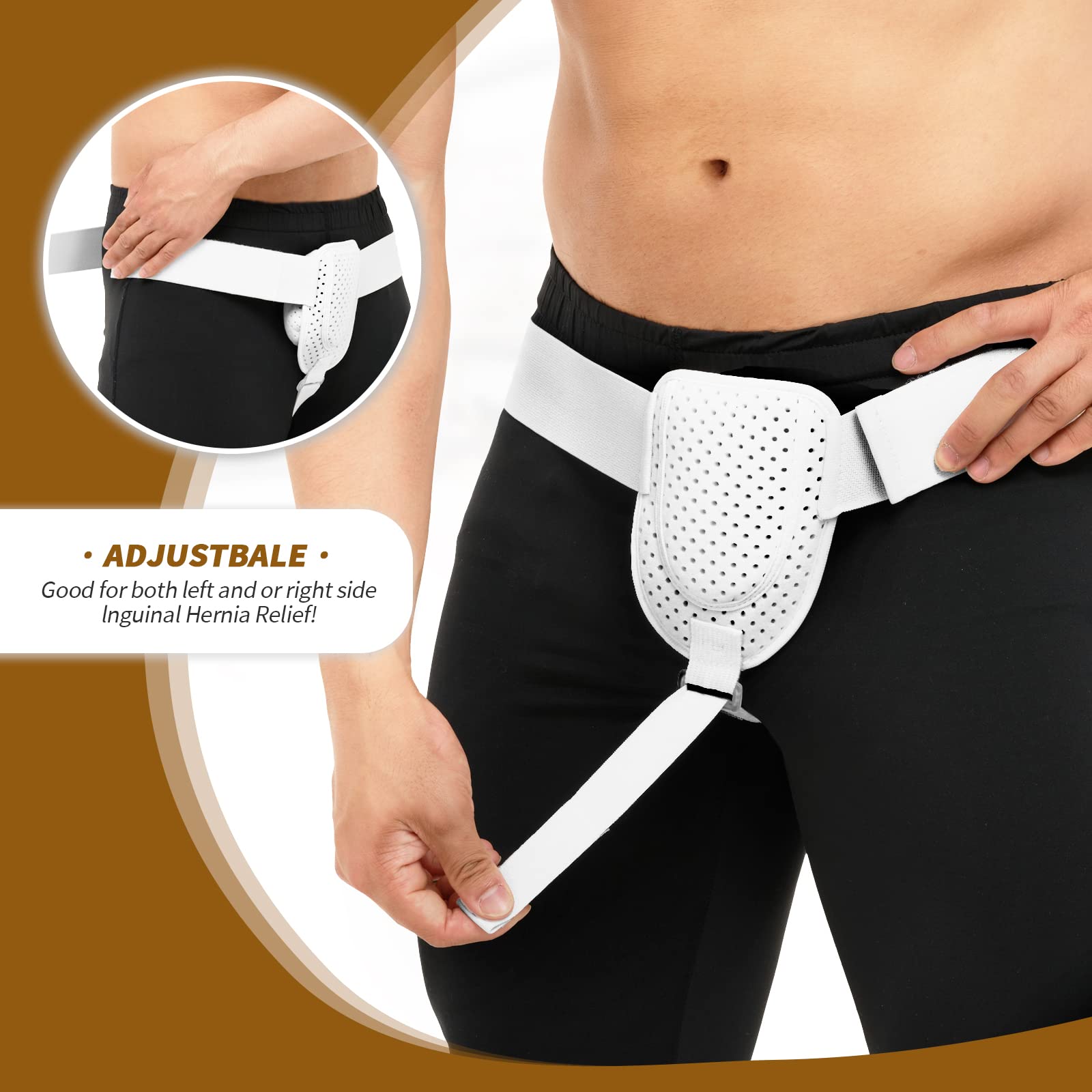 Buy Hernia Guard, Inguinal Hernia Belt for Men and Women, Left or Right