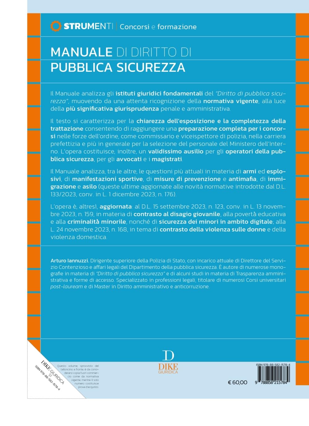Manuale di diritto di pubblica sicurezza. Con aggiornamento online