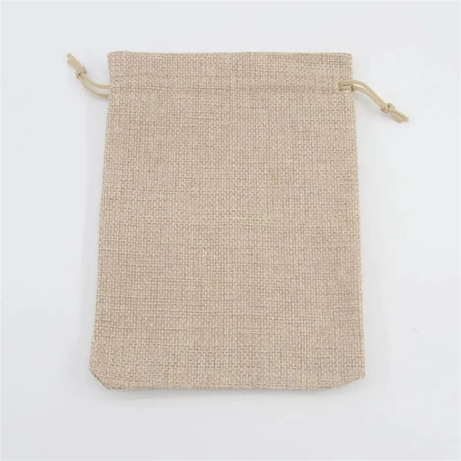 Sacchetti di Luta 50 Pz/lotto 7x9 10x14 cm Sacchetti Regalo di Iuta di Cotone e Lino Con Coulisse Del Sacchetto Sacchetti di Imballaggio Dei Gioielli Sacchetti Regalo di Festa di Nozze Di Natale Per R