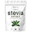 Pure Organic Stevia Powder, 8 Ounces, 1418 Serving, Highest Grade Stevia Green Leaf Extract Reb-A, Reduced Bitter Aftertaste, 0 Calorie, Natural Sweetener, Sugar Alternative, Keto Friendly