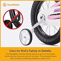Vista 8 de Royalbaby Freestyle - Bicicleta infantil con 2 frenos de mano, 12, 14, 16, 18, 20 pulgadas, para niños y niñas de 3 a 12 años