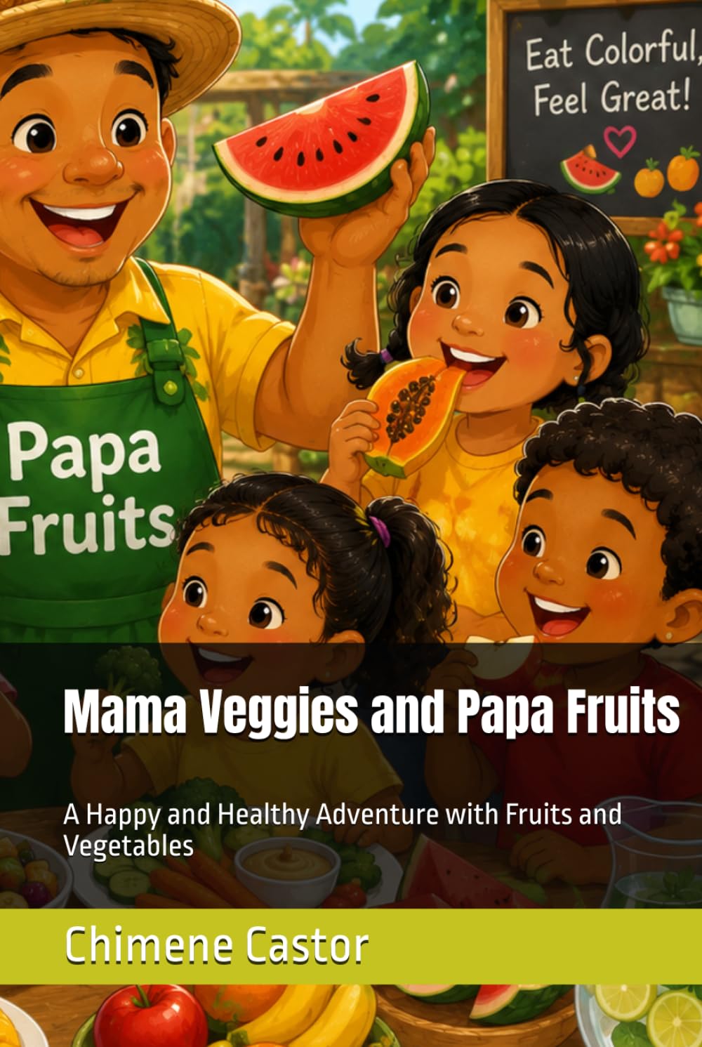 Mama Veggies and Papa Fruits: A Happy and Healthy Adventure with Fruits and Vegetables