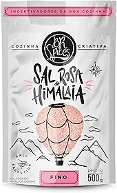 BrSpices - Sal Rosa Do Himalaia Iodado Fino BR Spices Pouch 500G